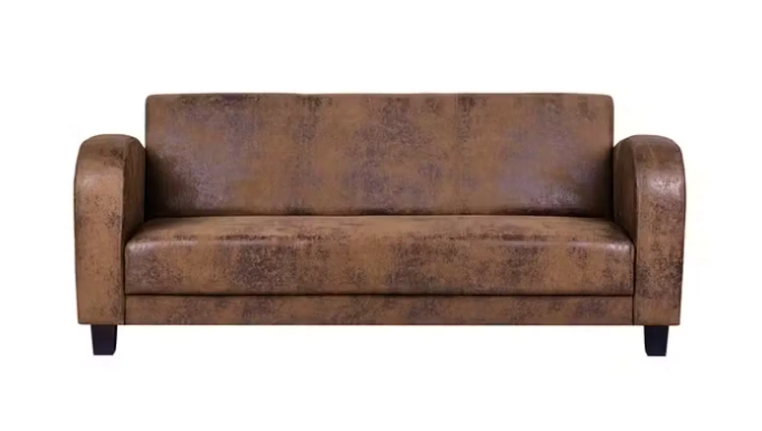Ropez Antis Sofa 3 osobowa zamsz brązowy Gobi 03
