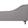 Ropez Chesterfield Pako szezlong lewy mikrofibra szary