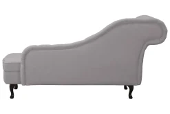 Ropez Chesterfield Pako szezlong lewy mikrofibra szary
