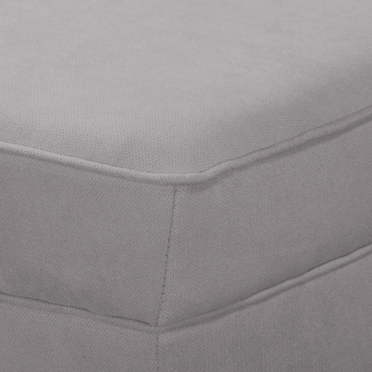 Ropez Chesterfield Pako szezlong lewy mikrofibra szary