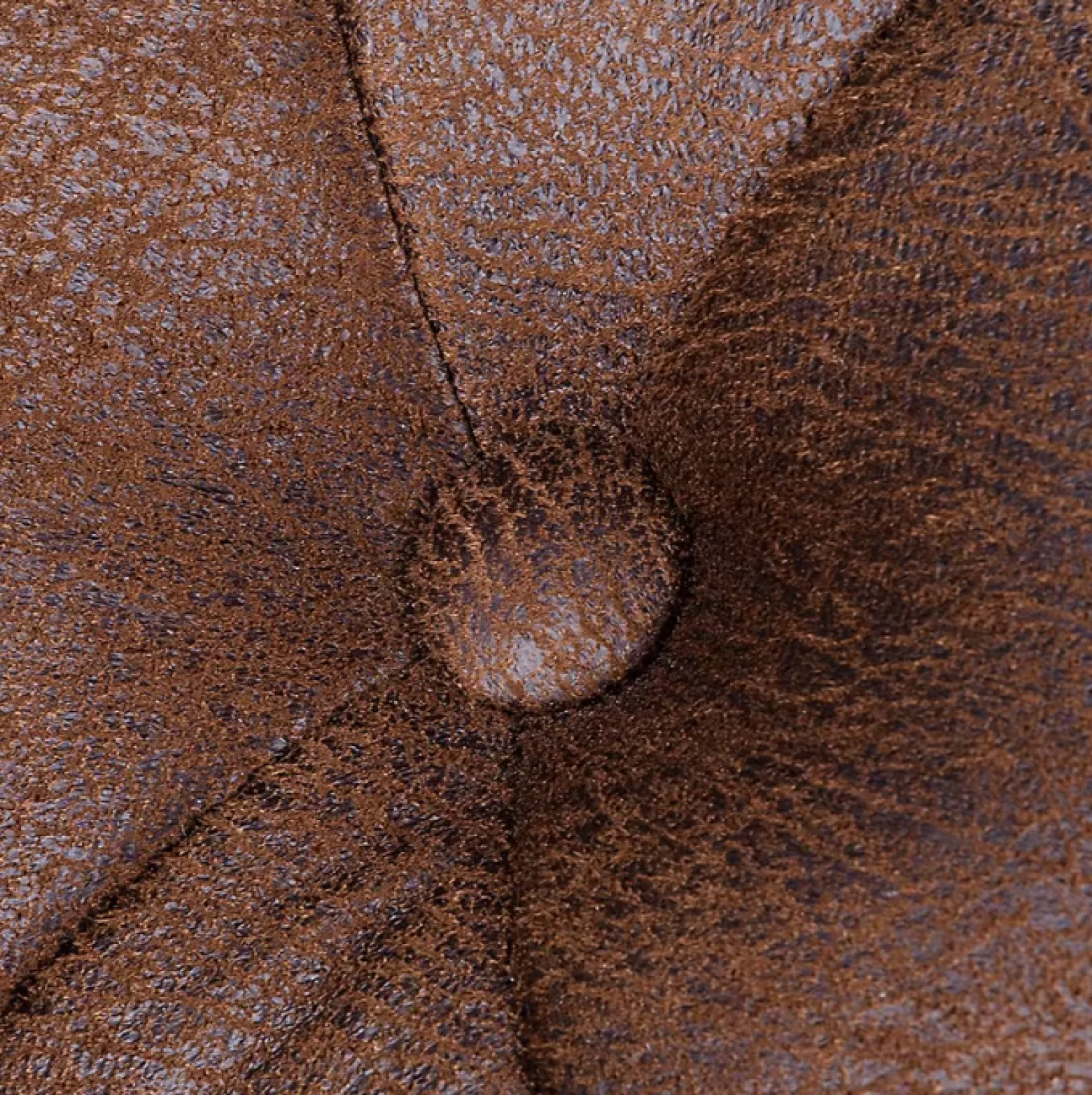 Ropez Chesterfield Sofa 2 os. Pikowana Glasgow zamsz brąz