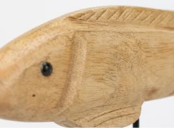 Ryba dekoracyjna 36cm drewno