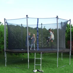 Siatka do trampoliny zewnętrzna z osłoną na sprężyny 366 cm 12 FT 8 słupków