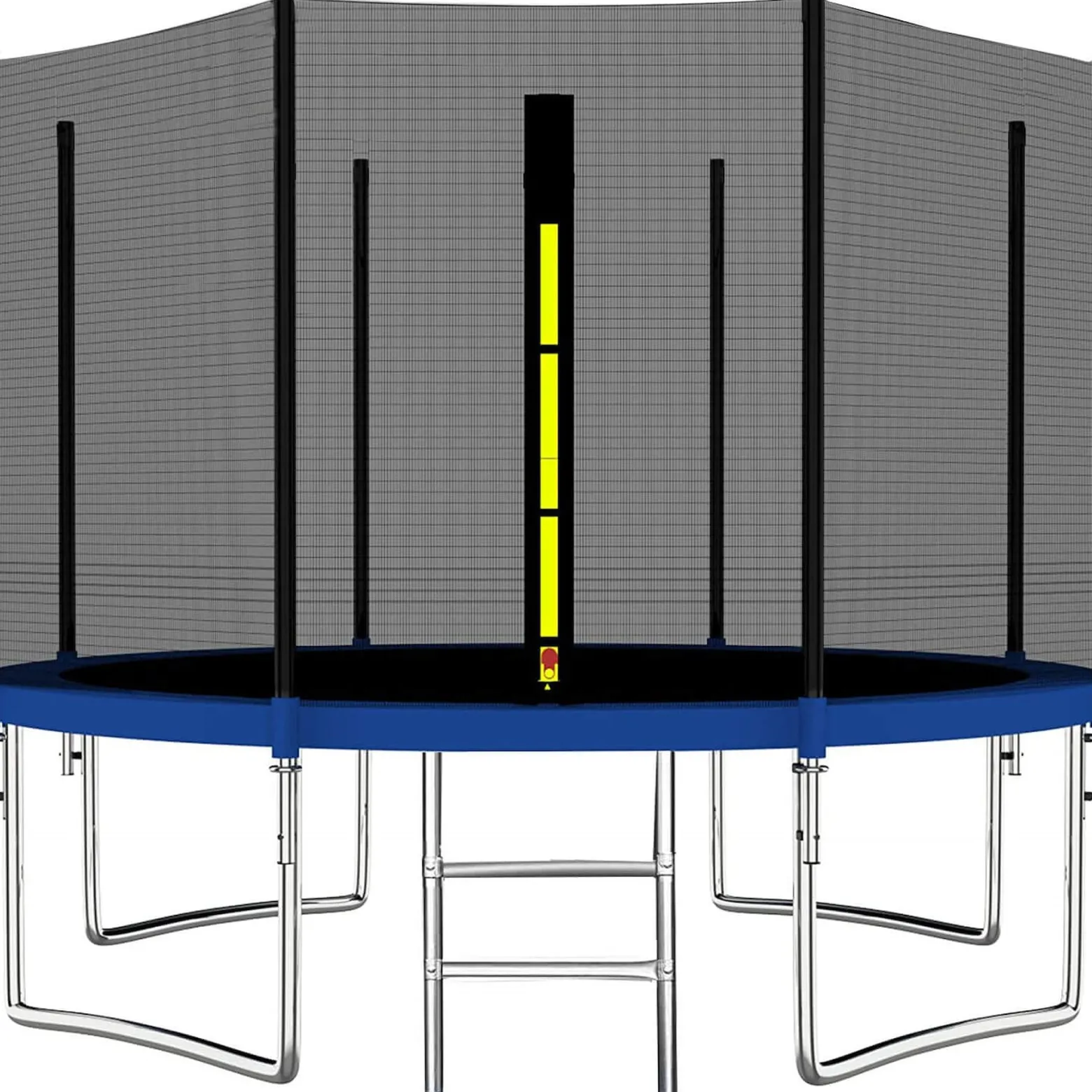 Siatka do trampoliny zewnętrzna z osłoną na sprężyny 396 cm 13 FT 8 słupków