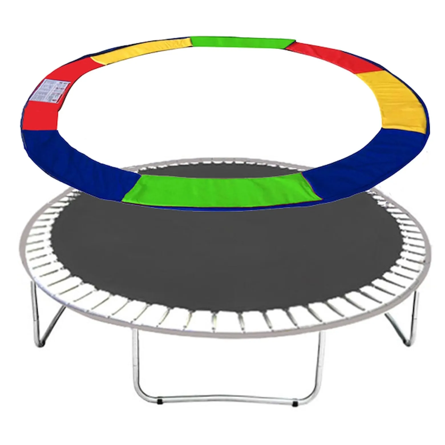 Siatka do trampoliny zewnętrzna z osłoną na sprężyny 396 cm 13 FT 8 słupków