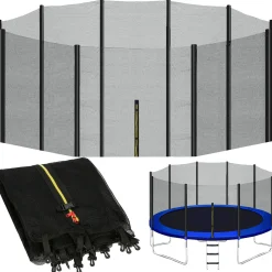 Siatka do trampoliny zewnętrzna 15FT 460 cm 10 słupków
