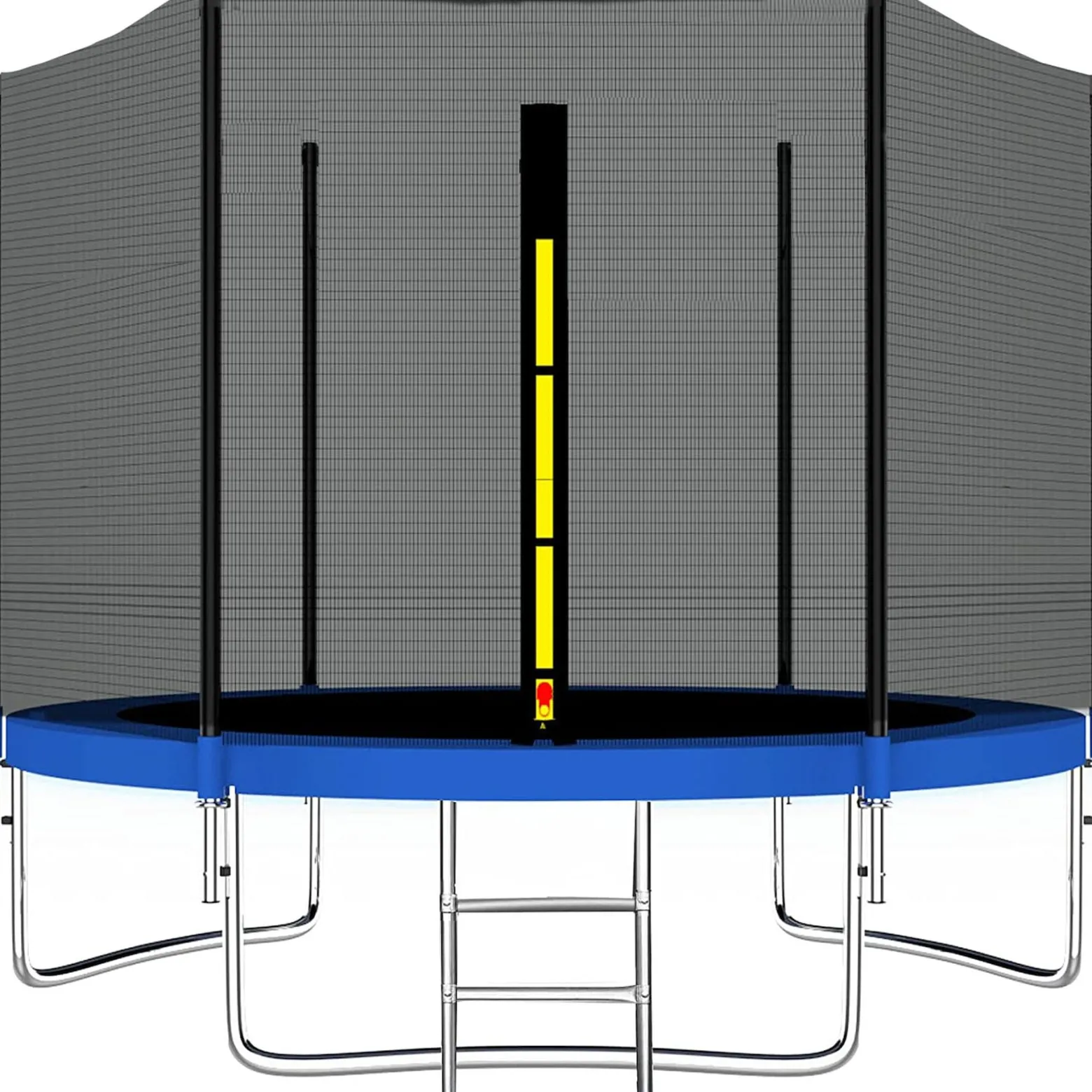 Siatka do trampoliny zewnętrzna 8FT 244 cm 6 słupków