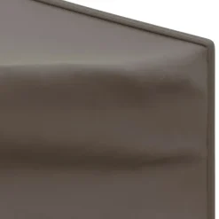 Składany namiot imprezowy ze ściankami, kolor taupe, 3x6 m