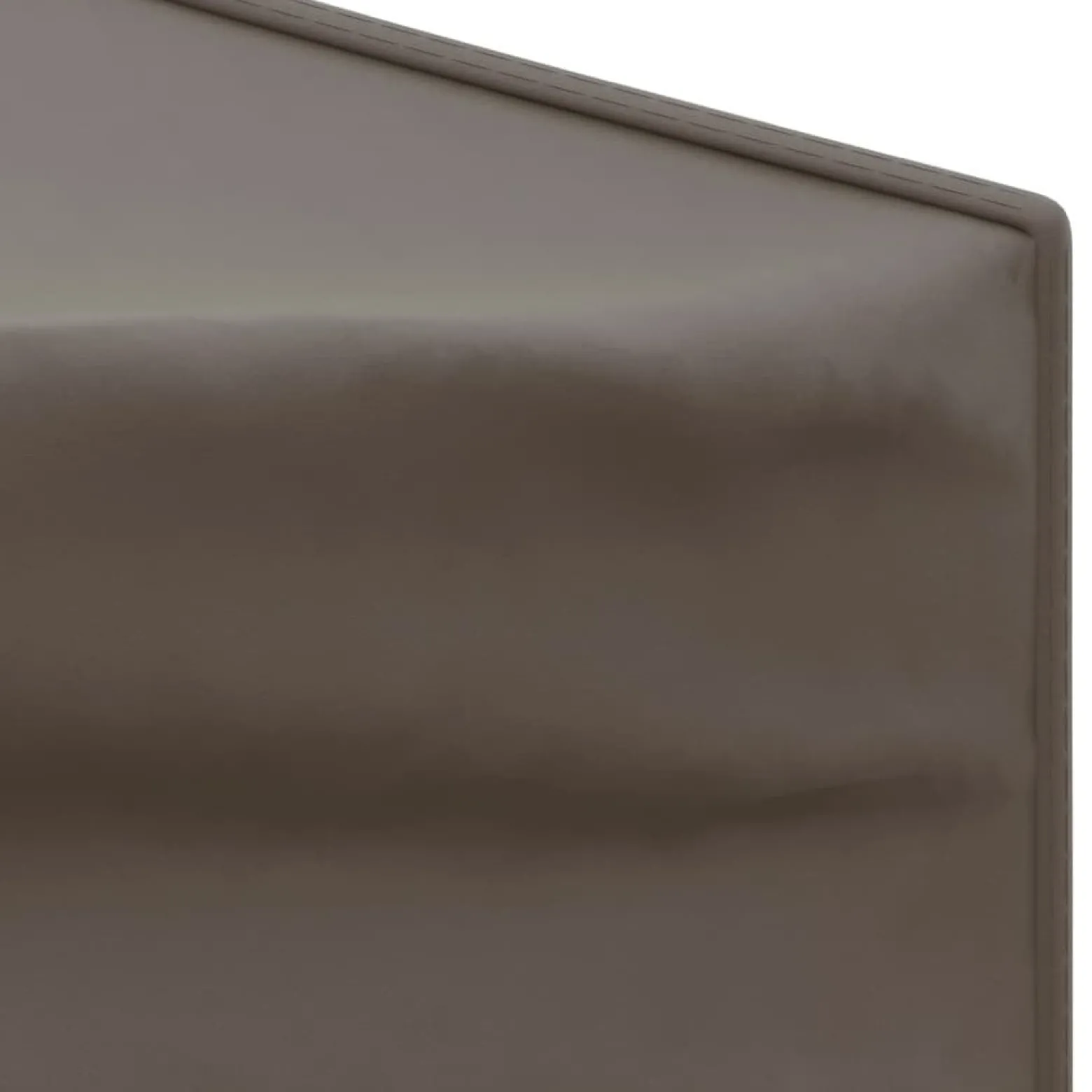 Składany namiot imprezowy ze ściankami, kolor taupe, 3x6 m