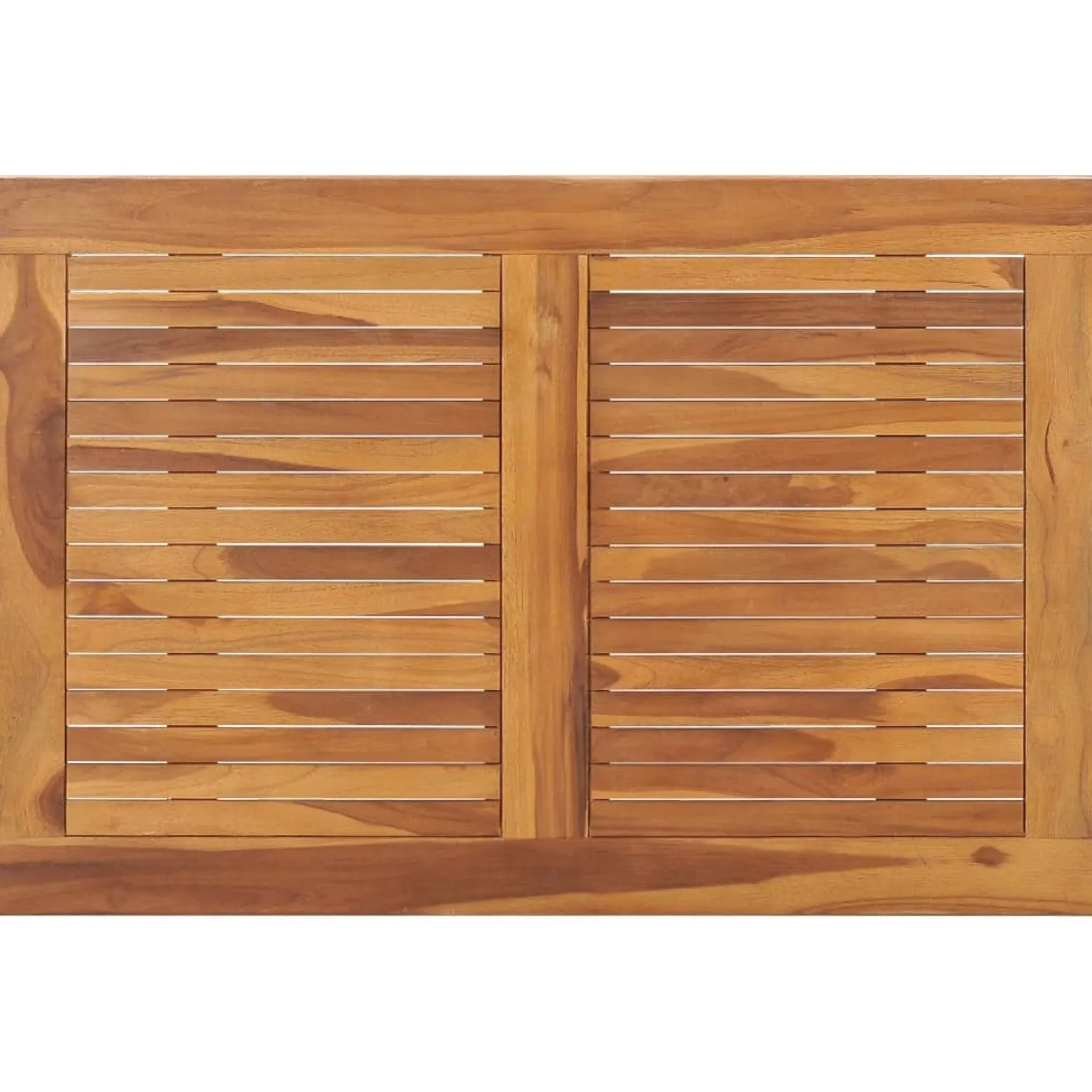 Składany stół ogrodowy, 90x60x75 cm, lite drewno tekowe