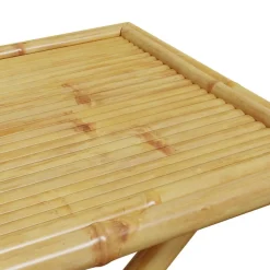 Składany stolik ogrodowy, 110x55x75 cm, bambusowy