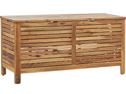 Skrzynia ogrodowa zewnętrzna 130x64 jasne drewno