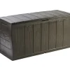 Skrzynia ogrodowa, schowek Sherwood 270L - Brązowy