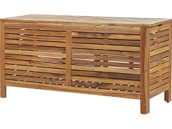Skrzynia ogrodowa zewnętrzna 130x64 jasne drewno