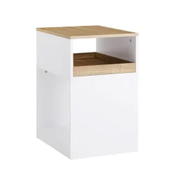 SoBuy Kontener biurowy z jedną szufladą 40x50x65cm Nowoczesny ASK08-NW