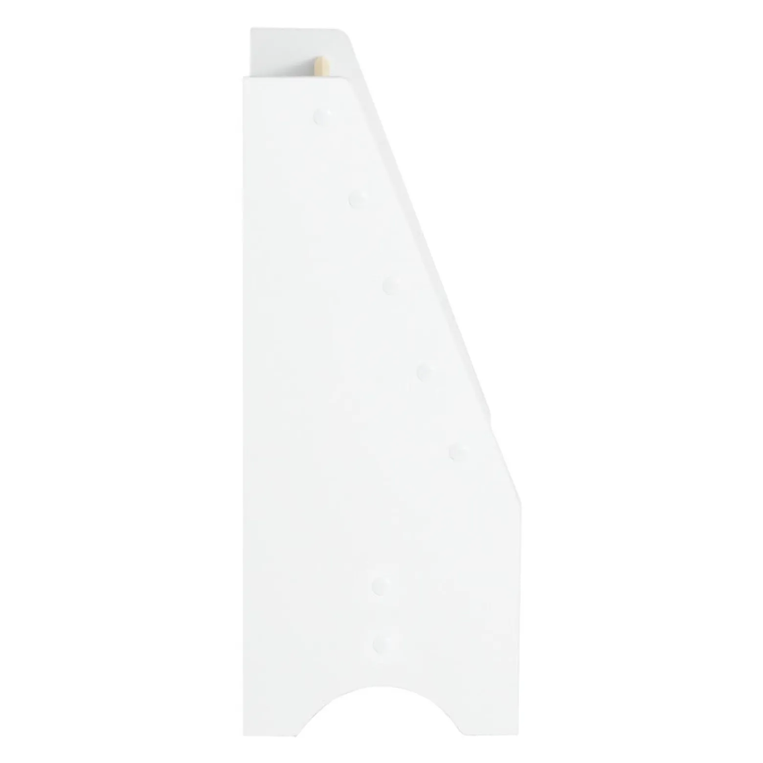 SoBuy Regał dziecięcy z 4 półkami Biały 62x30x71cm Funkcjonalny FRG225-W