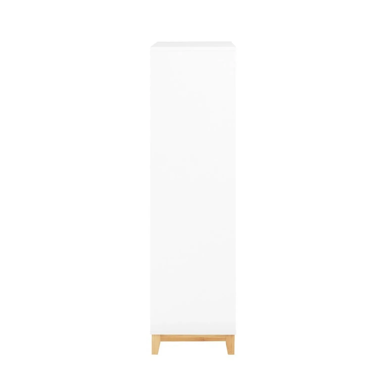 SoBuy Szafka na buty z trzema drzwiczkami 80x34x122.1cm FSR189-NW