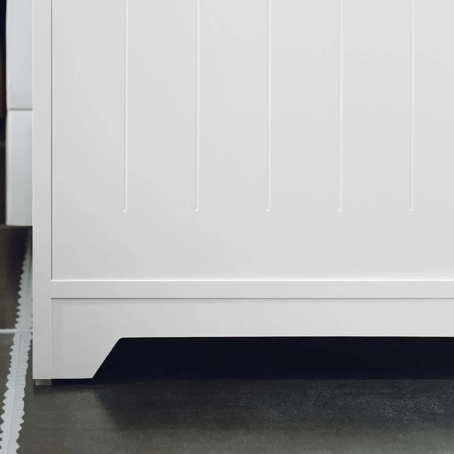 SoBuy Szafka pod umywalkę Biały 60x30x60cm Nowoczesny BZR108-W