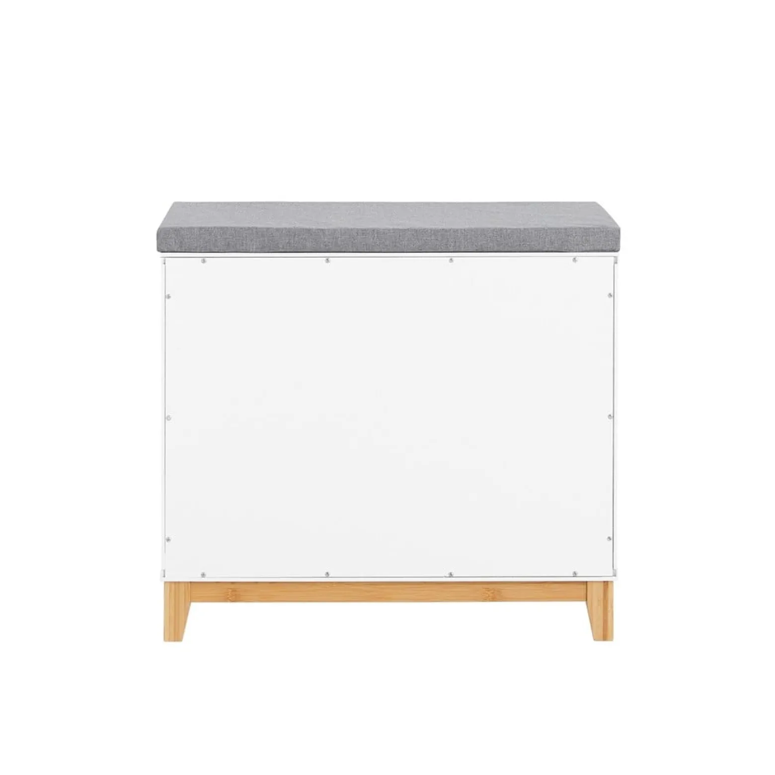 SoBuy Ławka na buty z 1 drzwiczkami 60x34x55cm Nowoczesny FSR191-NW