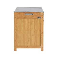 SoBuy Ławka na buty z 1 szufladą 91x34x45cm Rustykalny FSR75-N