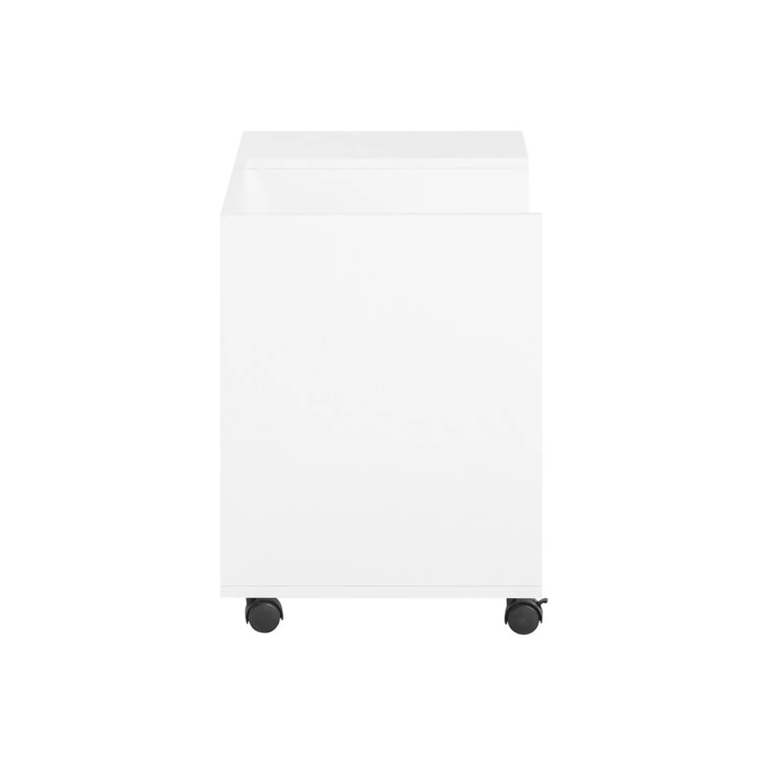 SoBuy Kontener biurowy z jedną szufladą Biały 72x40x54cm ASK02-W