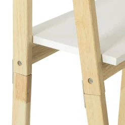 SoBuy Regał drabinkowy z 4 półkami 41.5x34.5x140cm Nowoczesny FRG162-N
