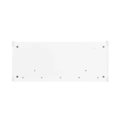 SoBuy Regał dziecięcy z jedną półką Biały 73x15x30cm Nowoczesny KMB78-W