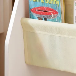 SoBuy Regał dziecięcy z 4 półkami Biały 62x30x71cm Funkcjonalny FRG225-W