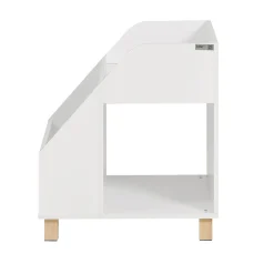 SoBuy Regał dziecięcy z 3 półkami Biały 60x48x53cm Nowoczesny KMB54-W