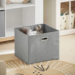 SoBuy Regał dziecięcy z 2 szufladami Biały 100x35x80cm Nowoczesny KMB85-W