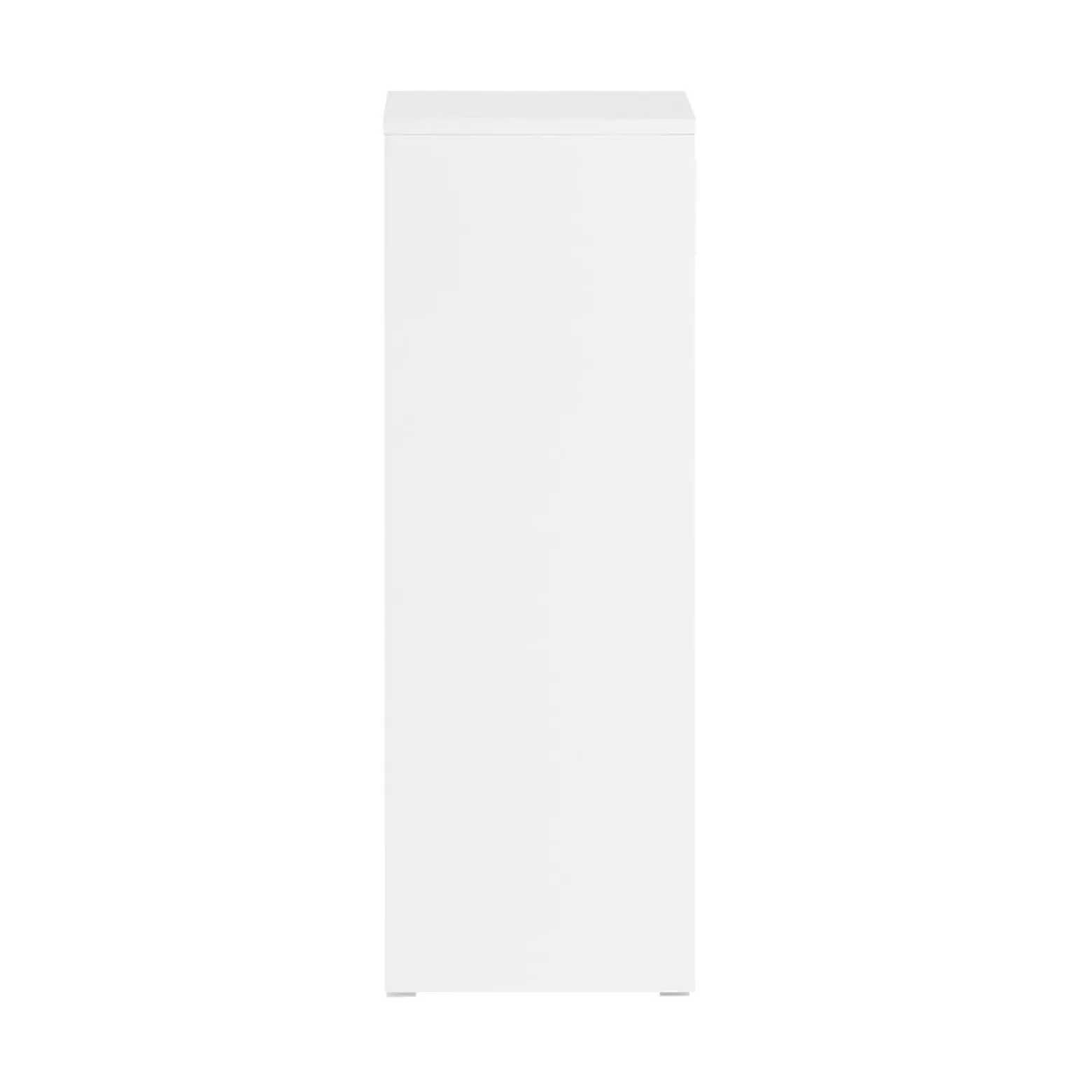 SoBuy Szafka łazienkowa z koszem na pranie Biały 30x30x87cm BZR154-W