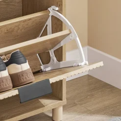 SoBuy Szafka na buty z jednymi drzwiami 60x24x50cm FSR199-N
