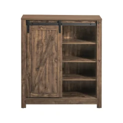 SoBuy Szafka na buty z jednymi drzwiami 80x35x91.5cm Nowoczesny FSB59-N