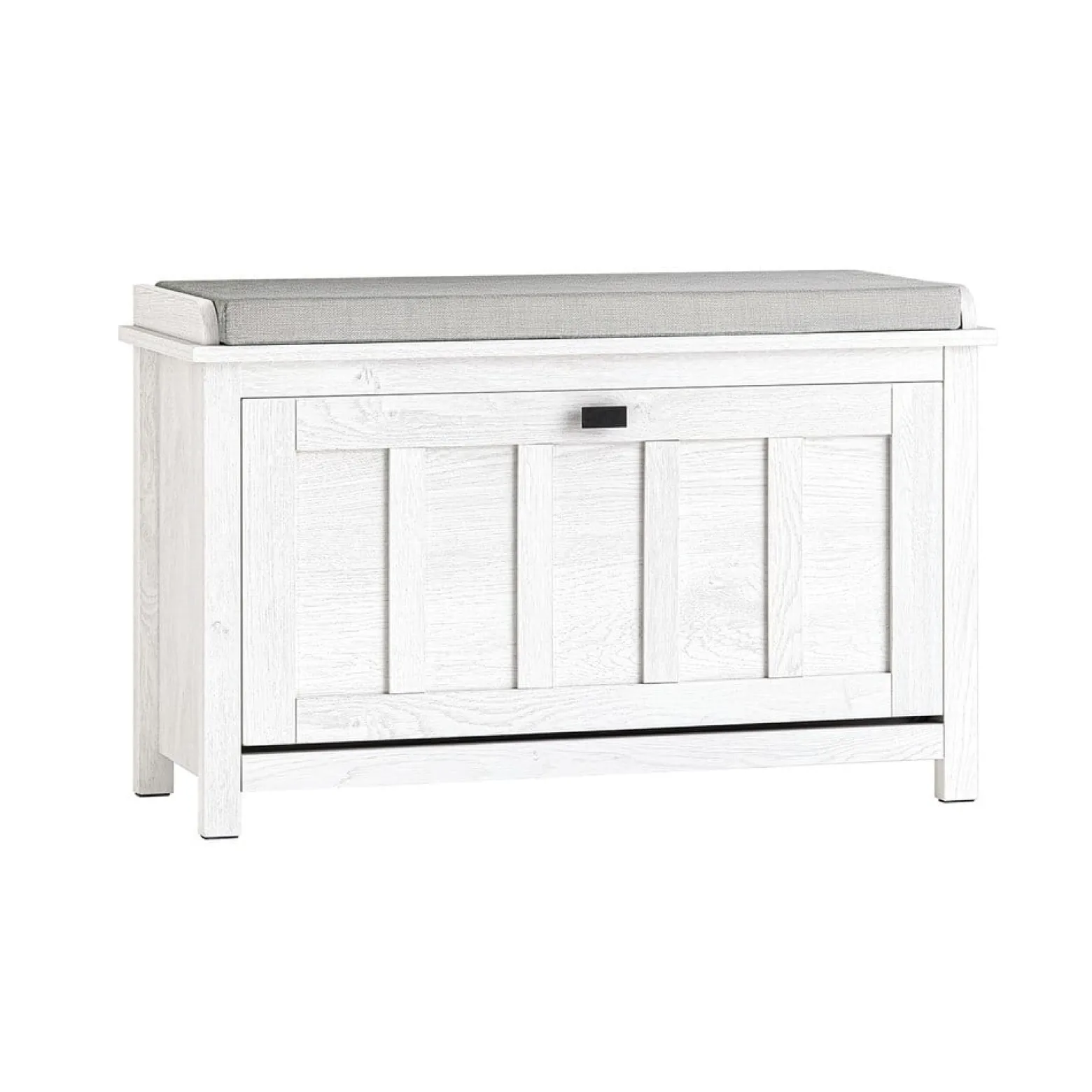SoBuy Szafka na buty z jednymi drzwiami Biały 80x30x50cm FSR161-W
