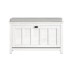 SoBuy Szafka na buty z jednymi drzwiami Biały 80x30x50cm FSR161-W