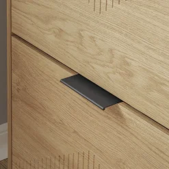 SoBuy Szafka na buty z szufladą Jasny dąb 60×24×95 FSR212-N