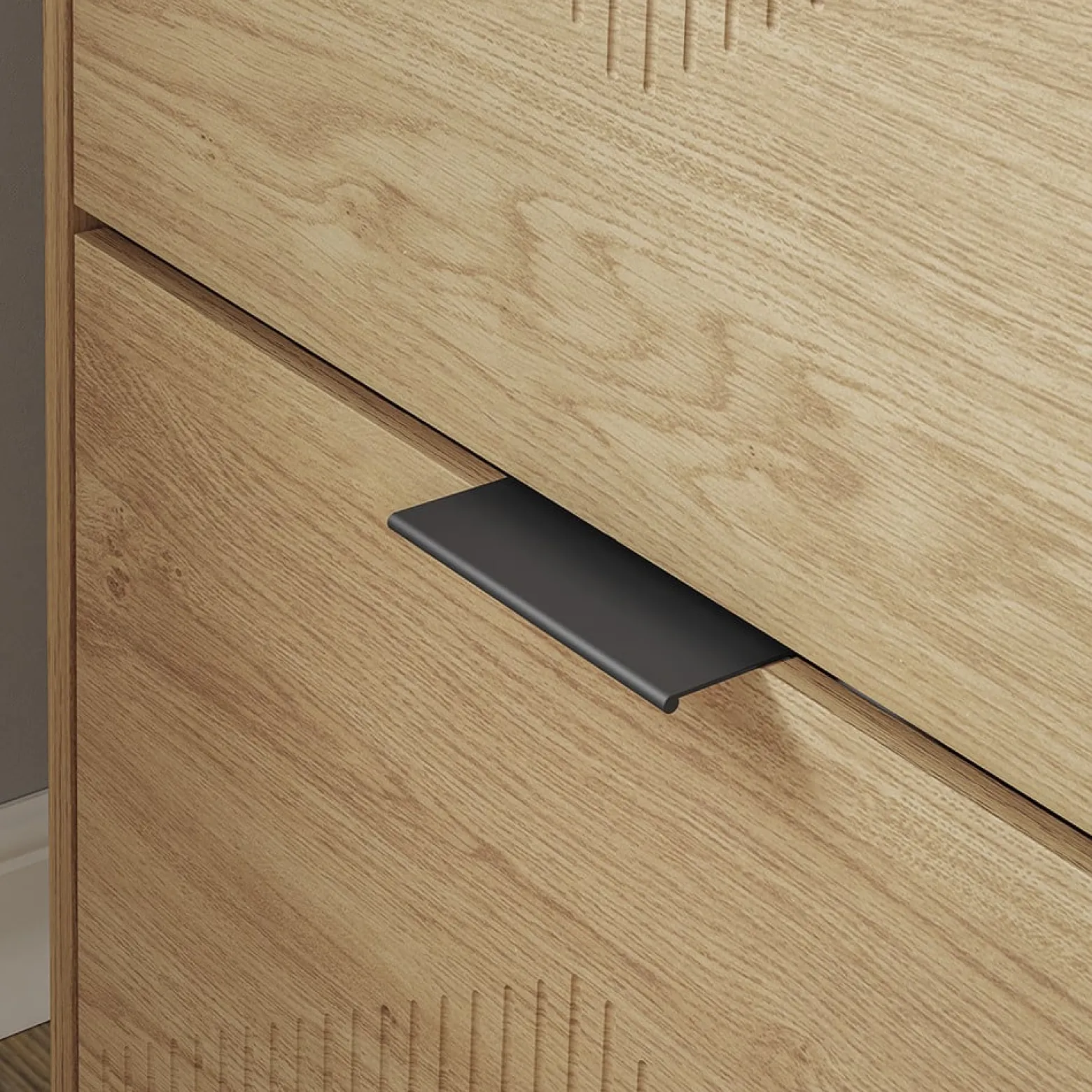 SoBuy Szafka na buty z szufladą Jasny dąb 60×24×95 FSR212-N