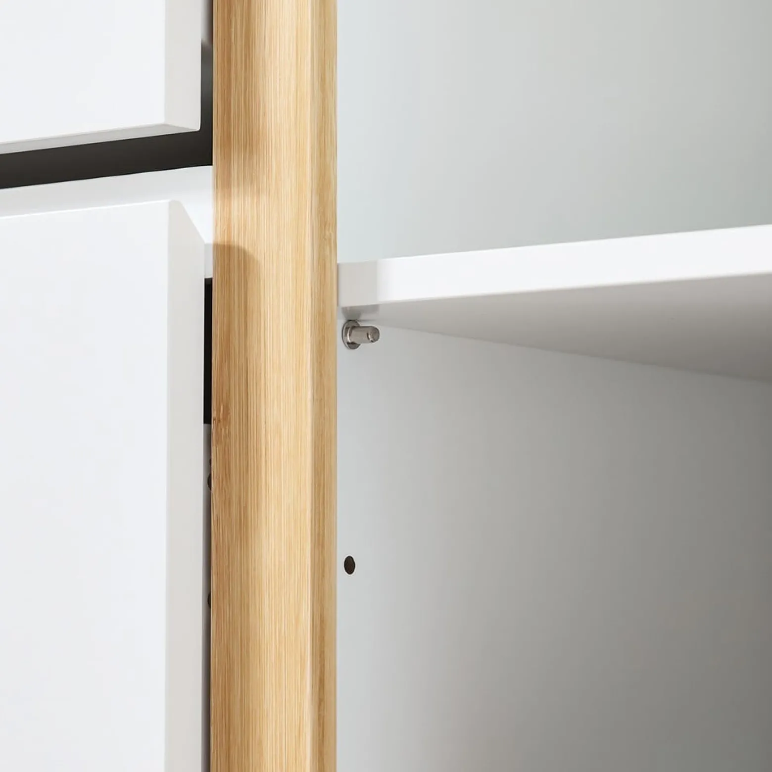 SoBuy Szafka na buty z trzema drzwiczkami 80x34x122.1cm FSR189-NW