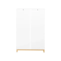 SoBuy Szafka na buty z trzema drzwiczkami 80x34x122.1cm FSR189-NW