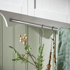 SoBuy Wisząca szafka z 2 drzwiami Biały 60x30x60cm Funkcjonalny BZR84-W