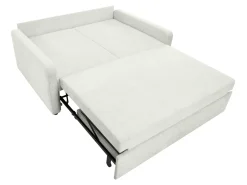 Sofa dwuosobowa Luna rozkładana z pojemnikiem beżowa