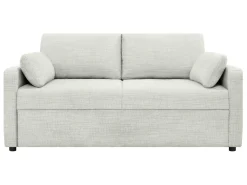 Sofa dwuosobowa Luna rozkładana z pojemnikiem beżowa