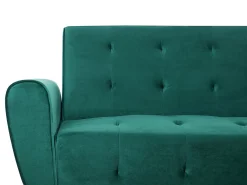 Sofa kanapa funkcja spania szmaragdowa