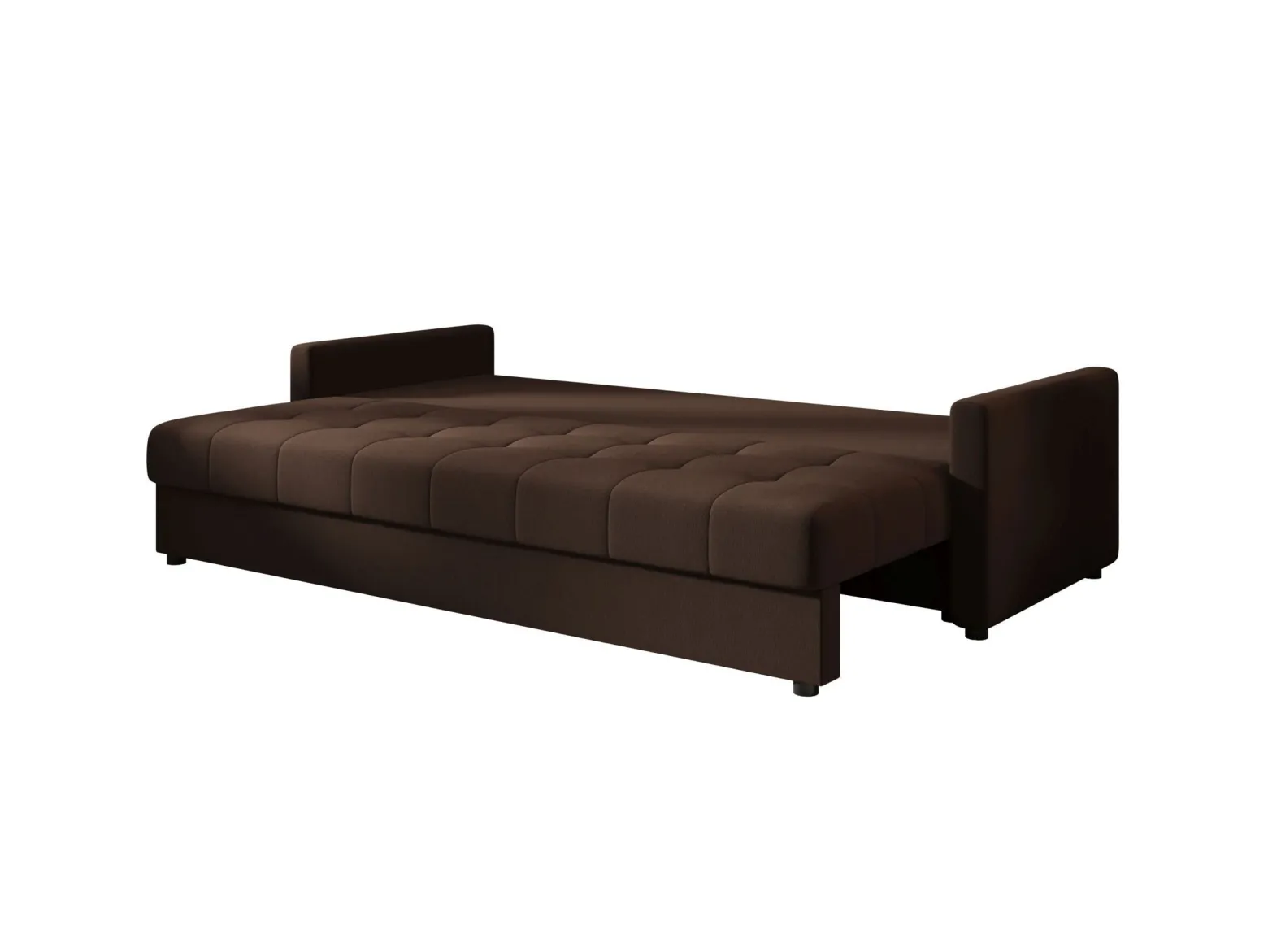 Sofa MOS BIS z funkcją spania cosmic 800 Ciemnobrązowa