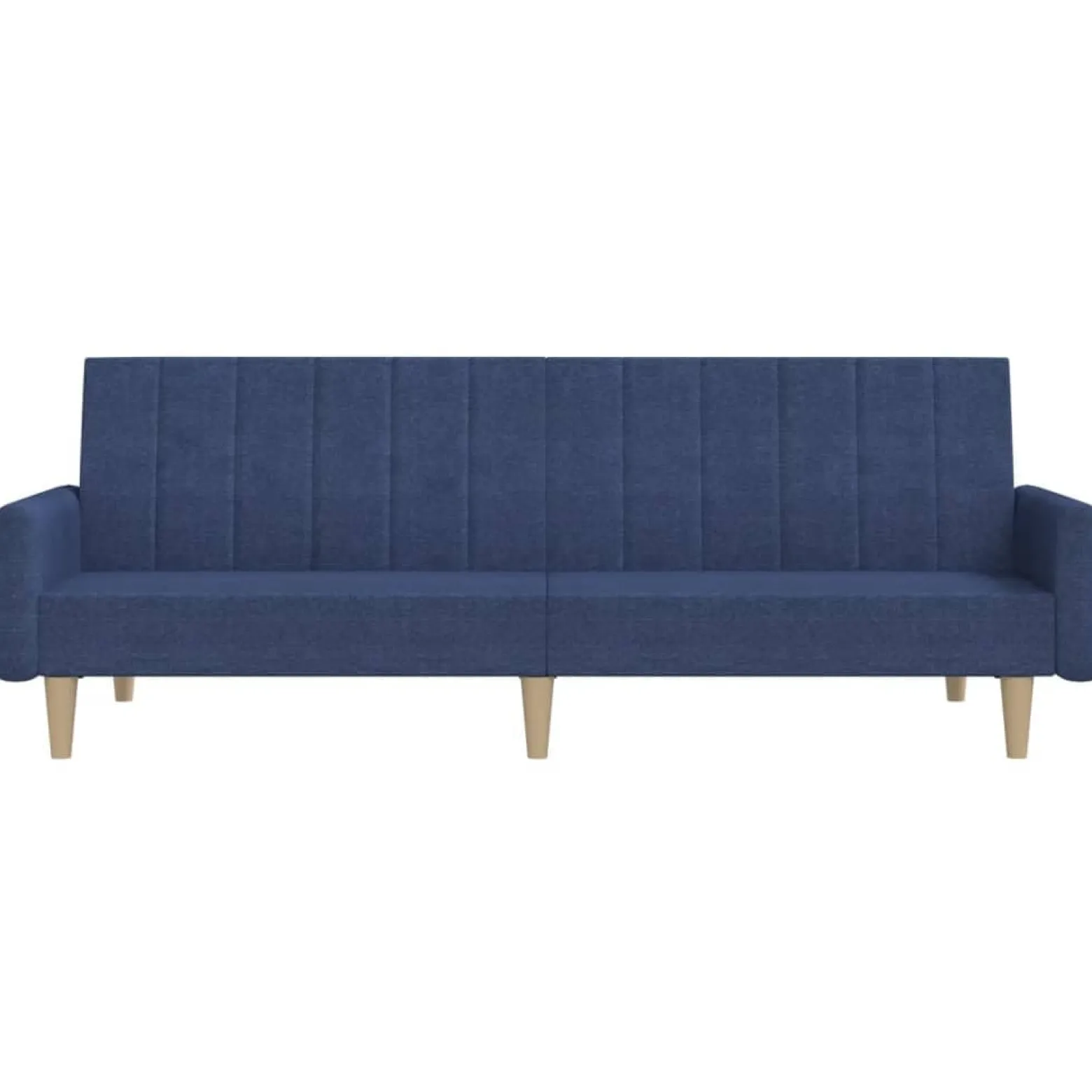 Sofa rozkładana Niebieski Tkanina vidaXL