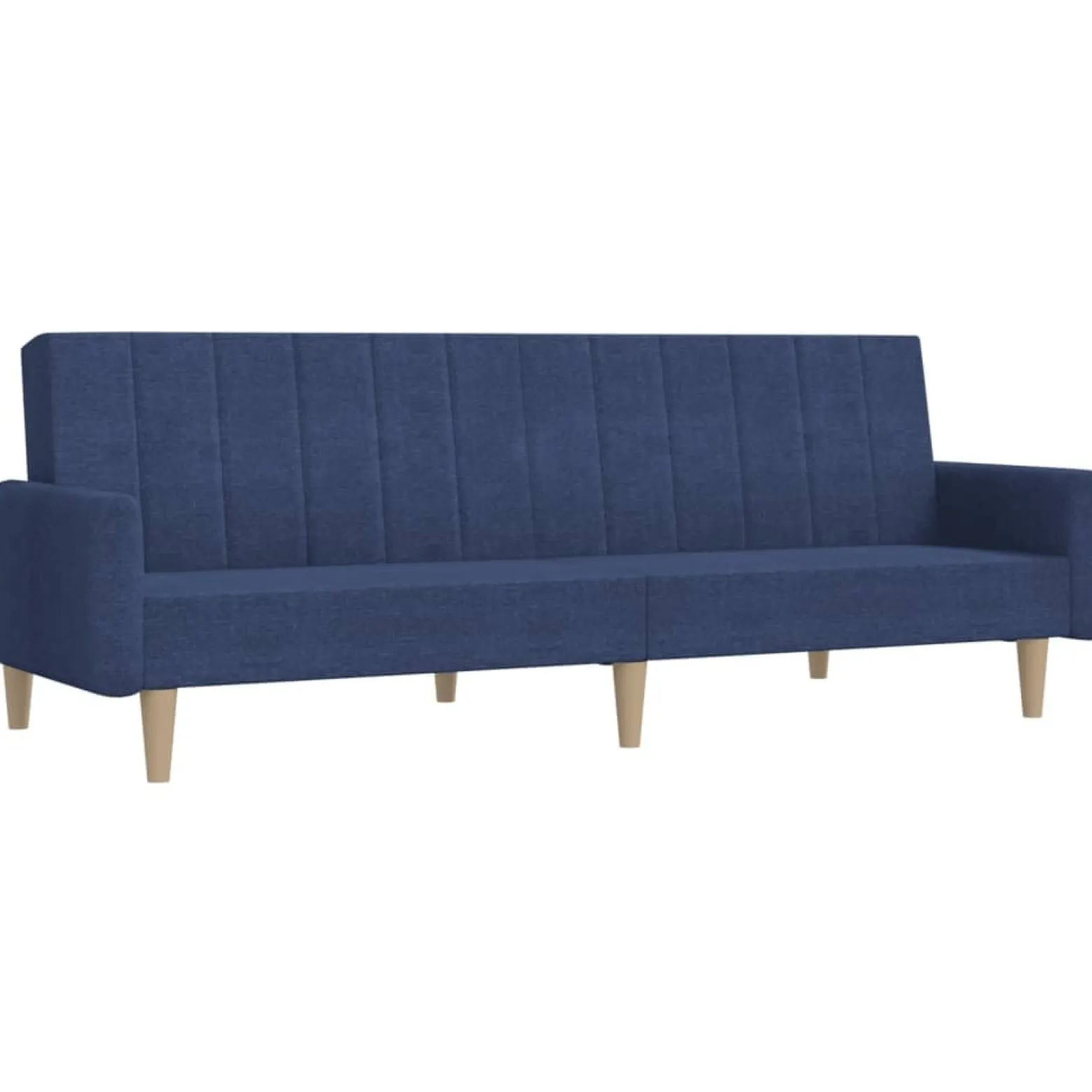 Sofa rozkładana Niebieski Tkanina vidaXL