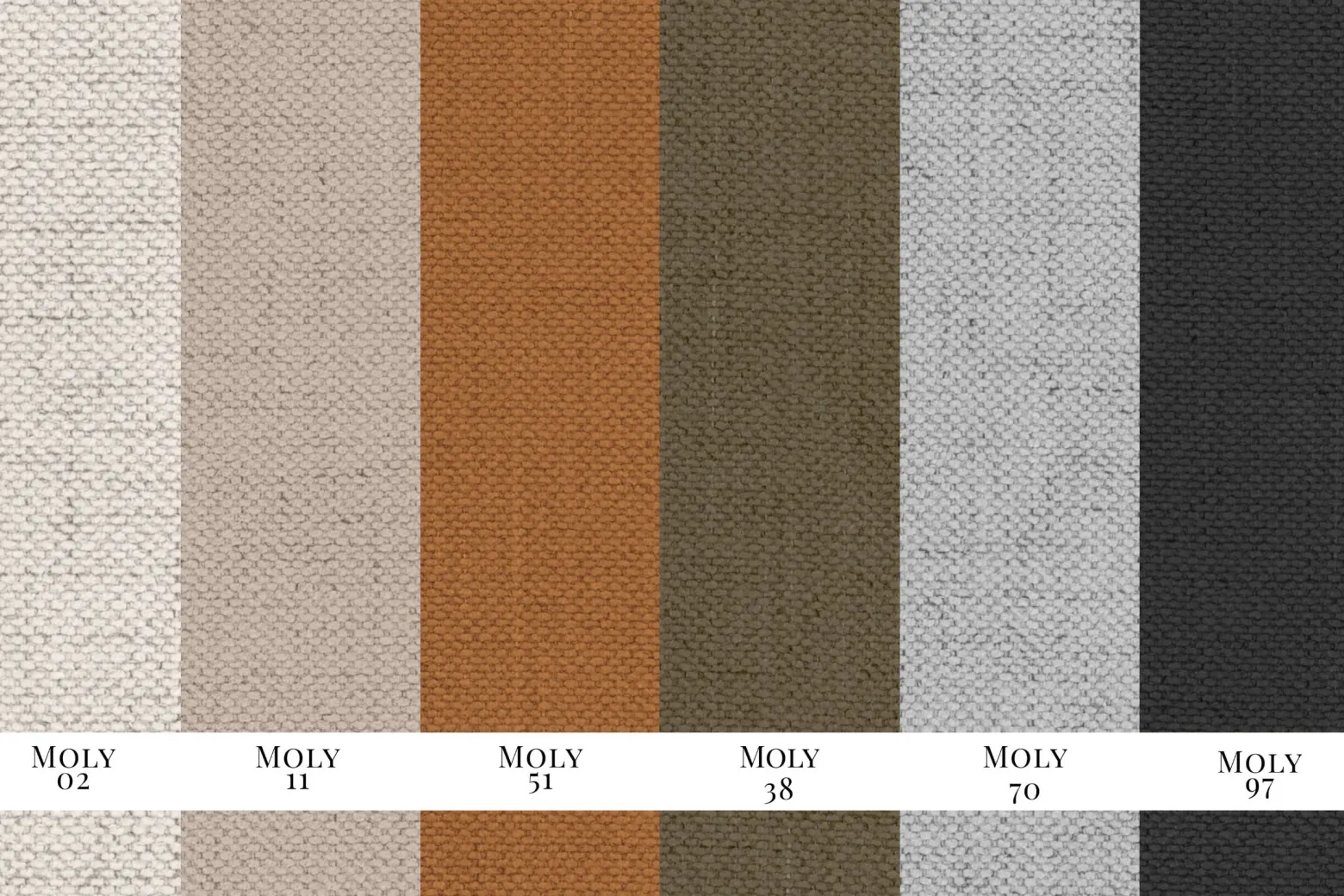Sofa Baloo, 4-osobowa, do salonu, tkanina Moly, antracyt