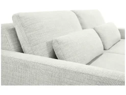 Sofa dwuosobowa Luna rozkładana z pojemnikiem beżowa