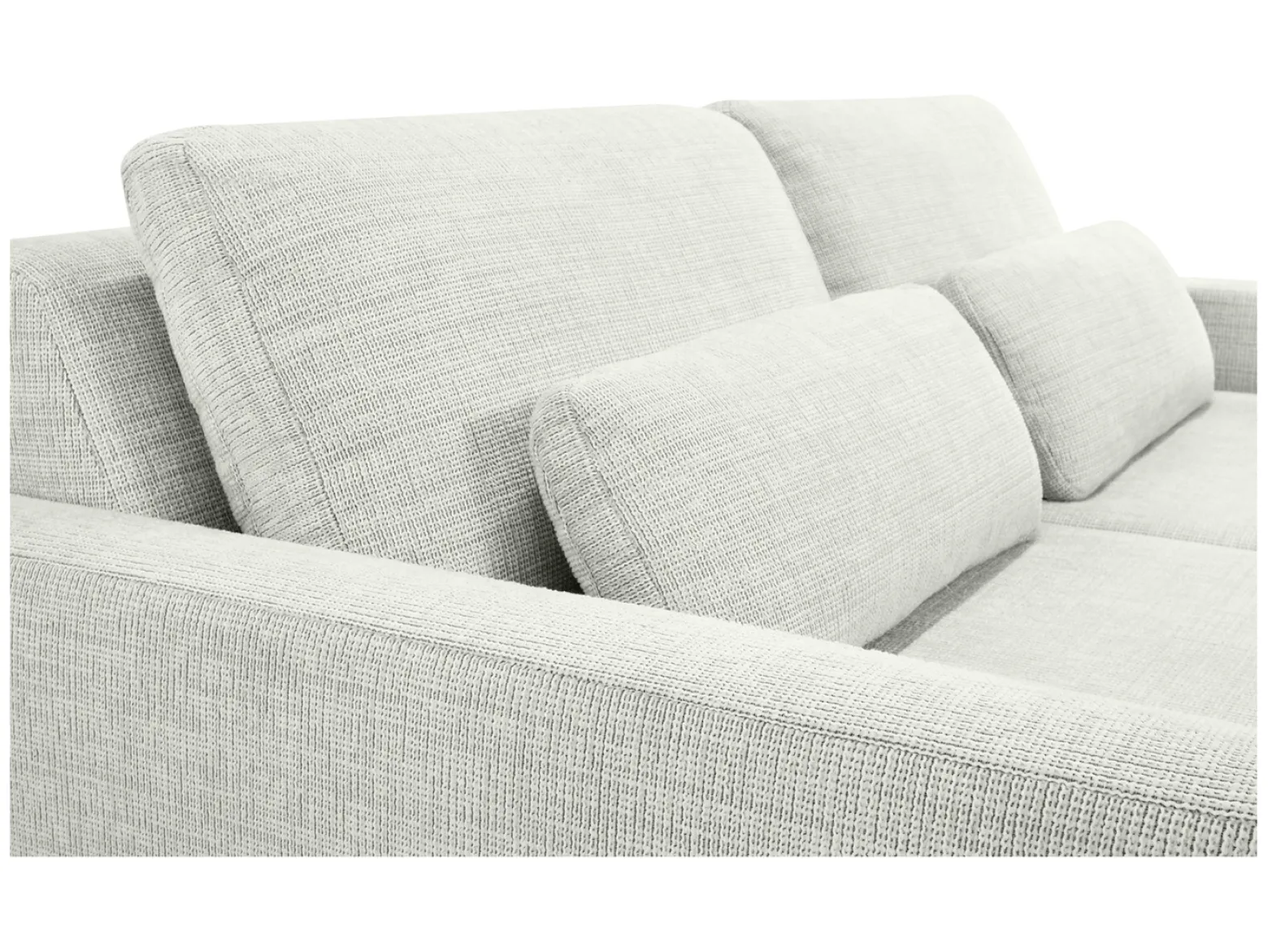 Sofa dwuosobowa Luna rozkładana z pojemnikiem beżowa