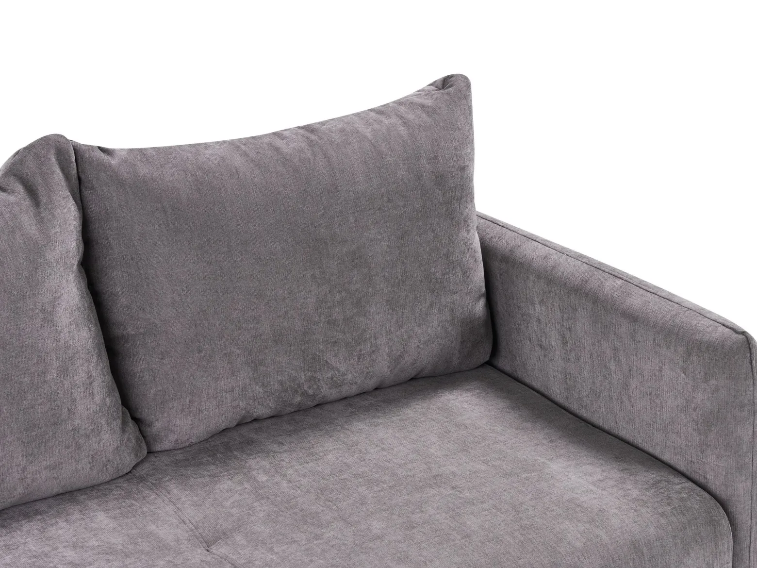 Sofa kanapa rozkładana 3-osobowa brązowa